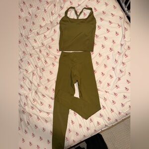 Oner Active Khaki Two-Piece Set